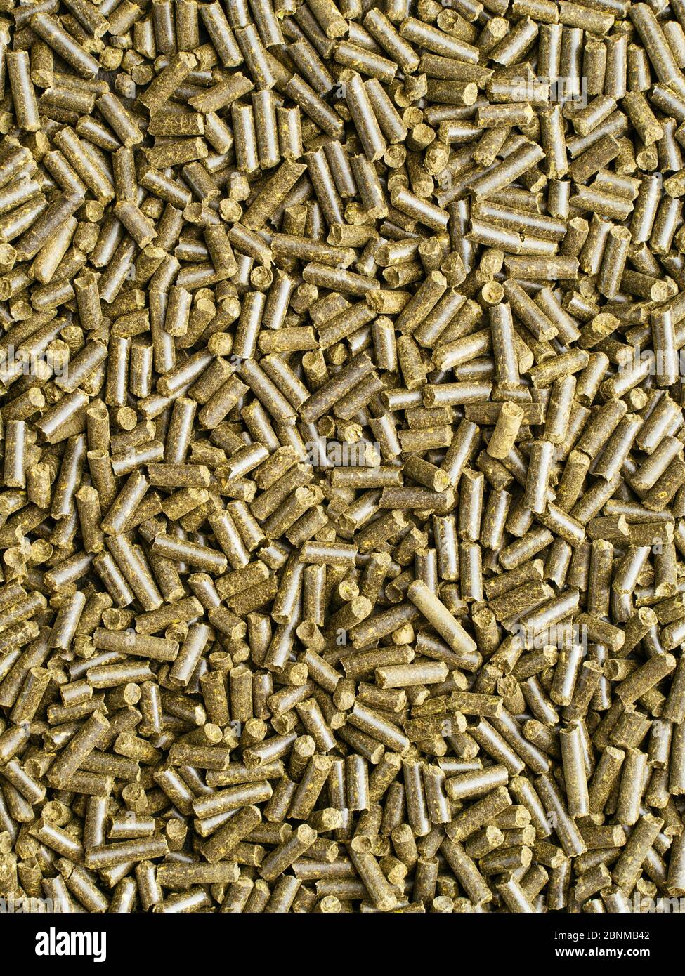 Vegan fertilizer made from 100% organic clover Stock Photo