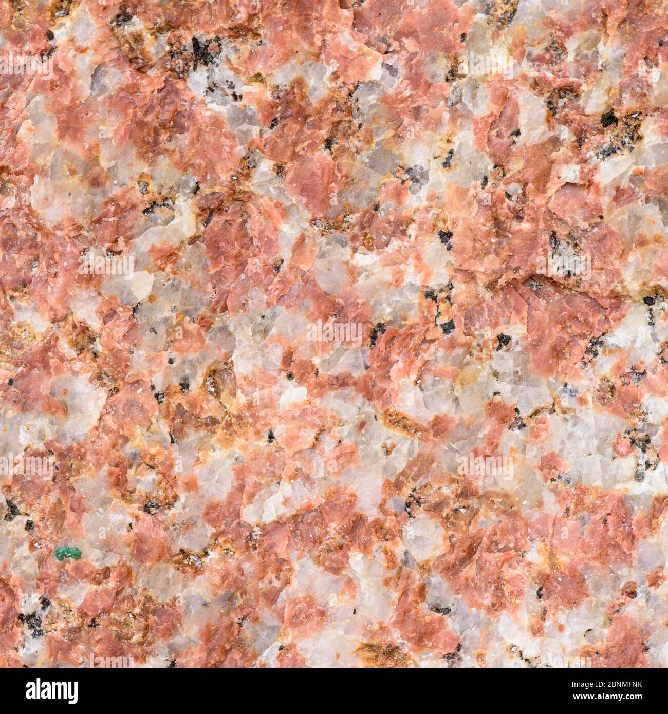 Granite rock sample, Fionnphort, Mull, Scotland Stock Photo