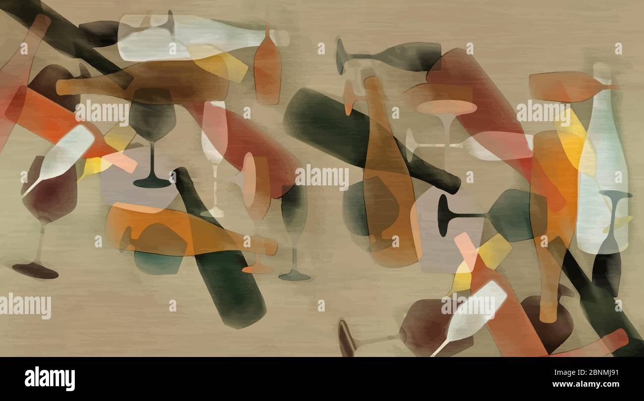 Contemporary glassware Stock Vector Images - Alamy