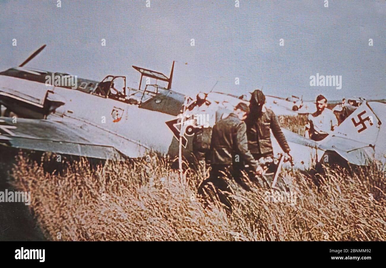 Luftwaffe in Second World War Stock Photo