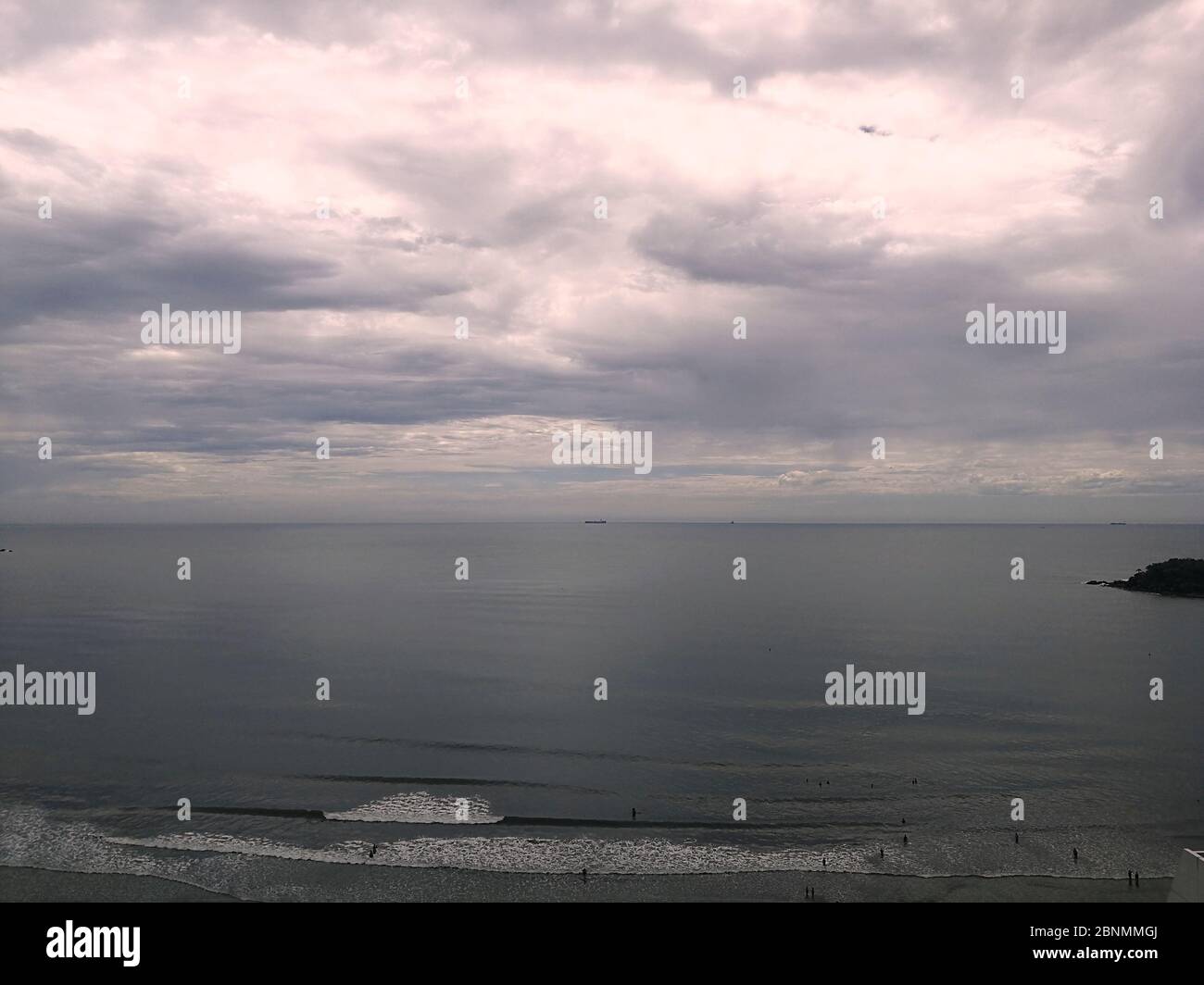 Grayish blue sky hires stock photography