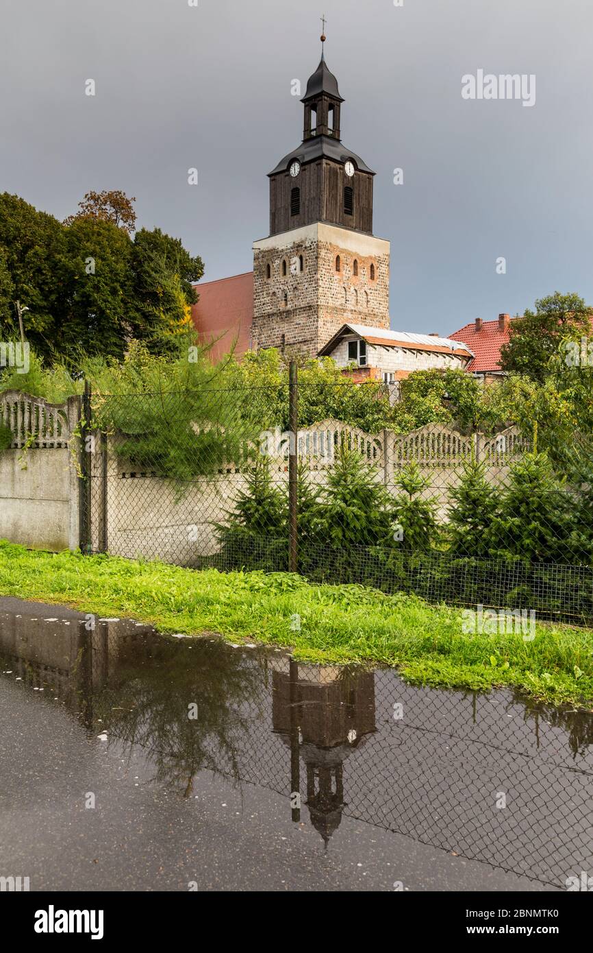 Europe, Poland, West Pomeranian Voivodeship, Moryn / Mohrin Stock Photo