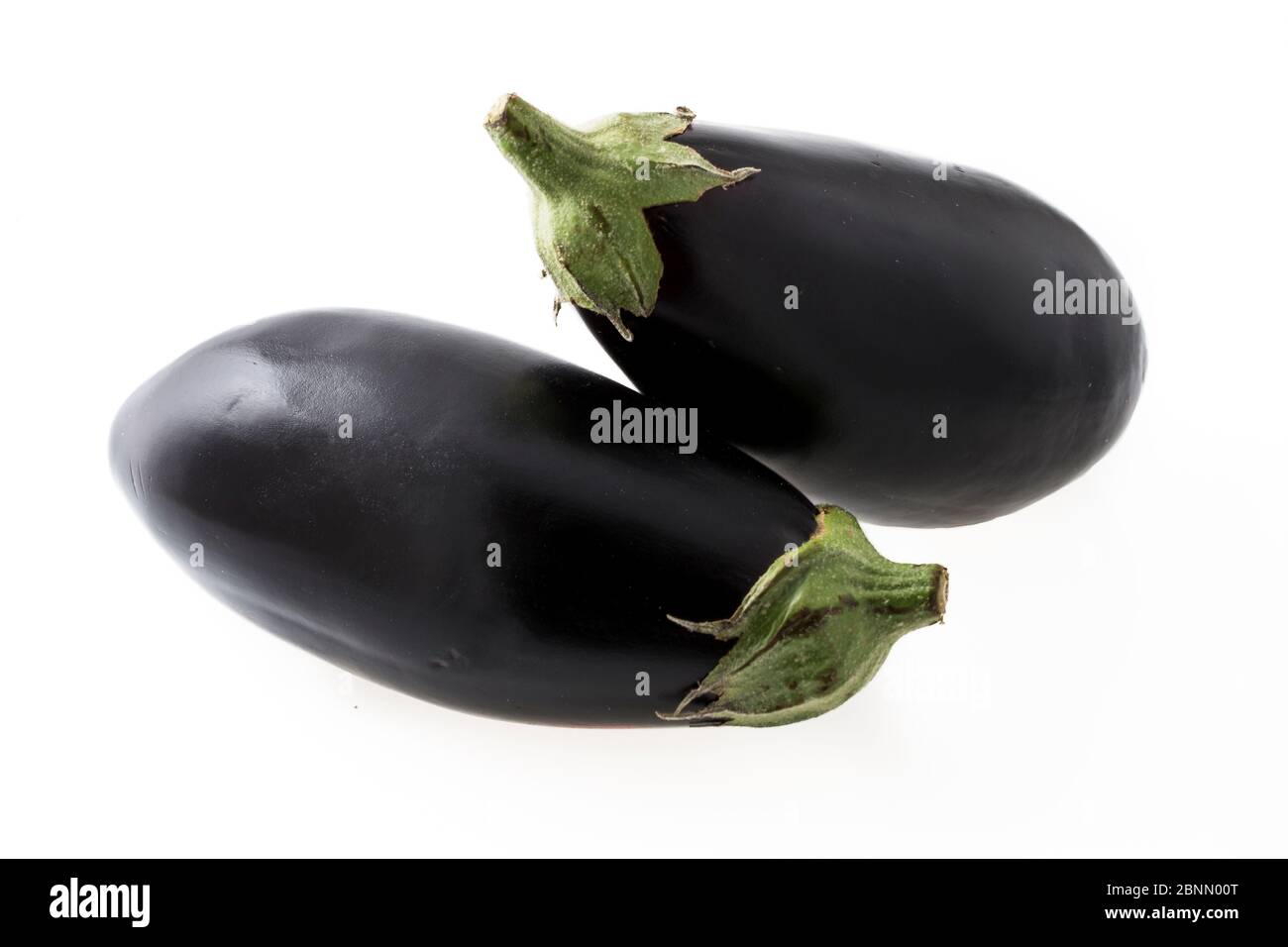 Eggplant / aubergine (Solanum melongena Stock Photo Alamy