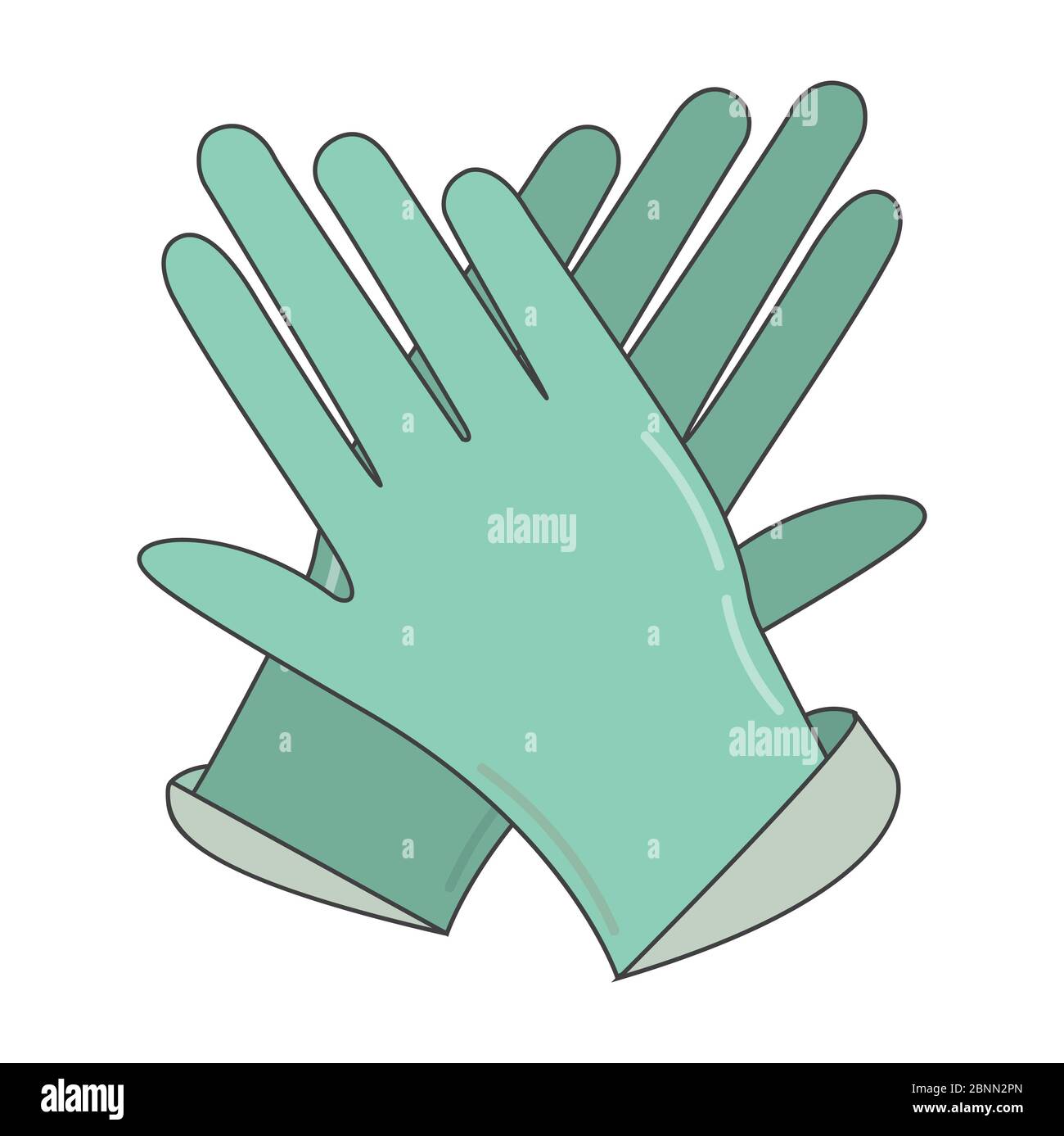 Medical Gloves Stock Photo