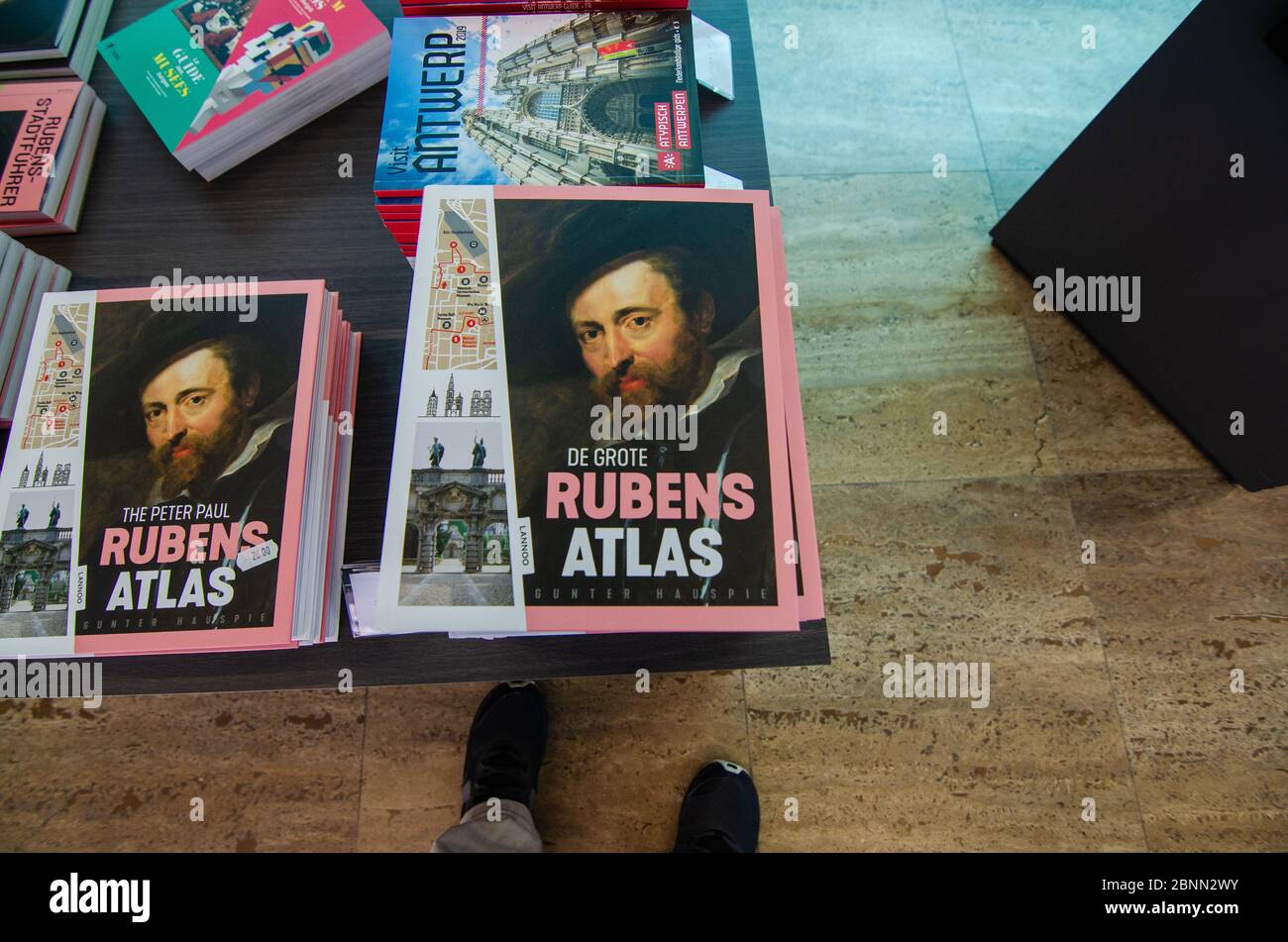 Antwerp, Flanders, Belgium. August 2019. Museum Rubenshuis, a beautiful