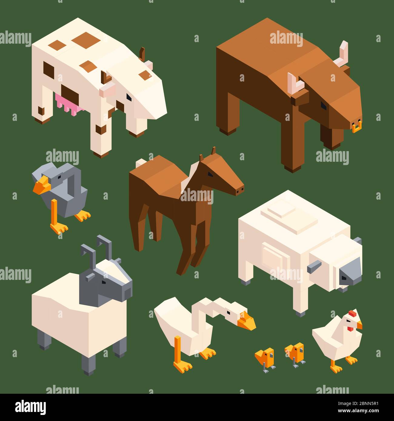 Low poly animals hi-res stock photography and images - Alamy