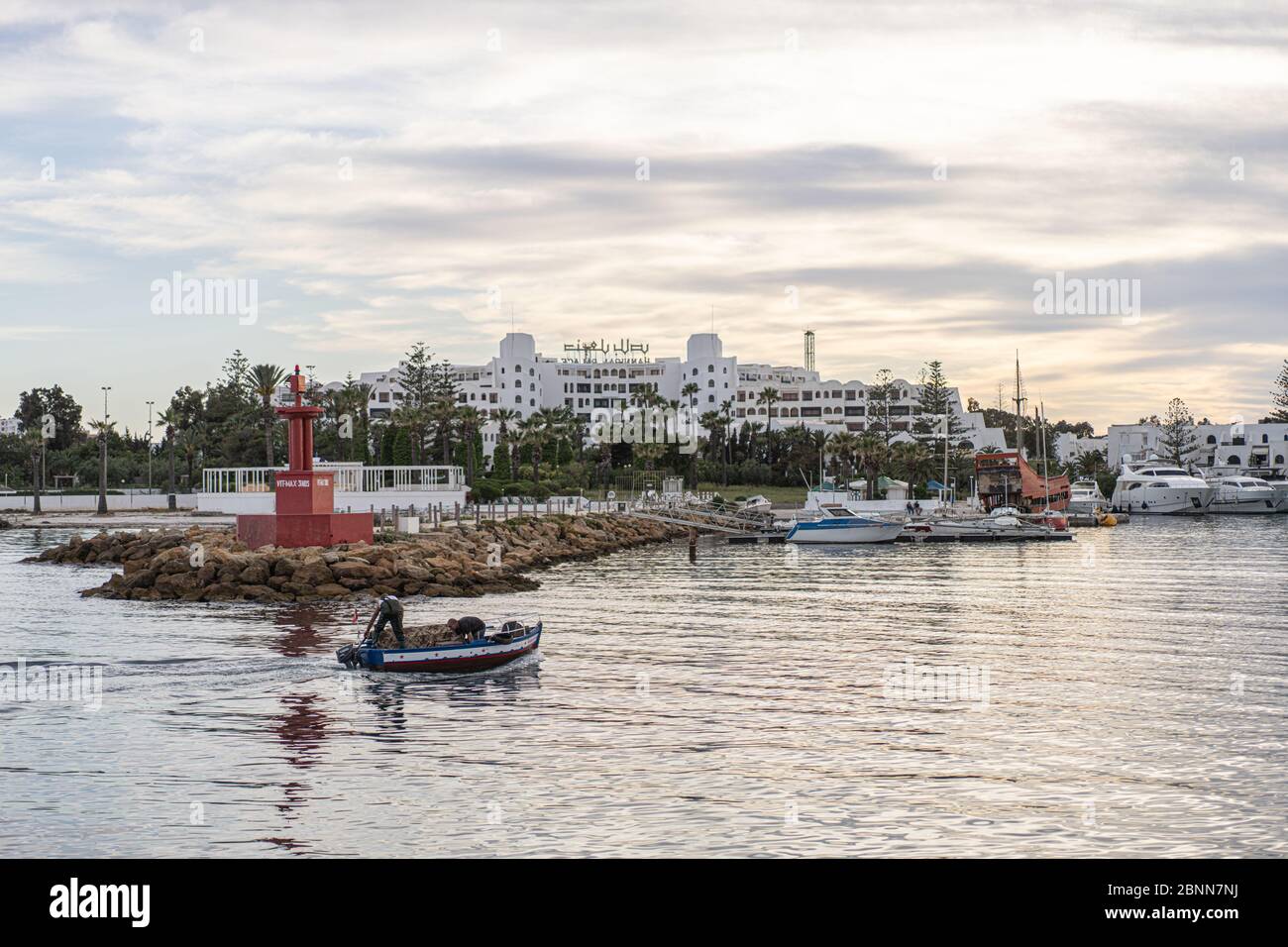 welcome to Tunisia, welcome to Sousse and El Kantaoui Stock Photo