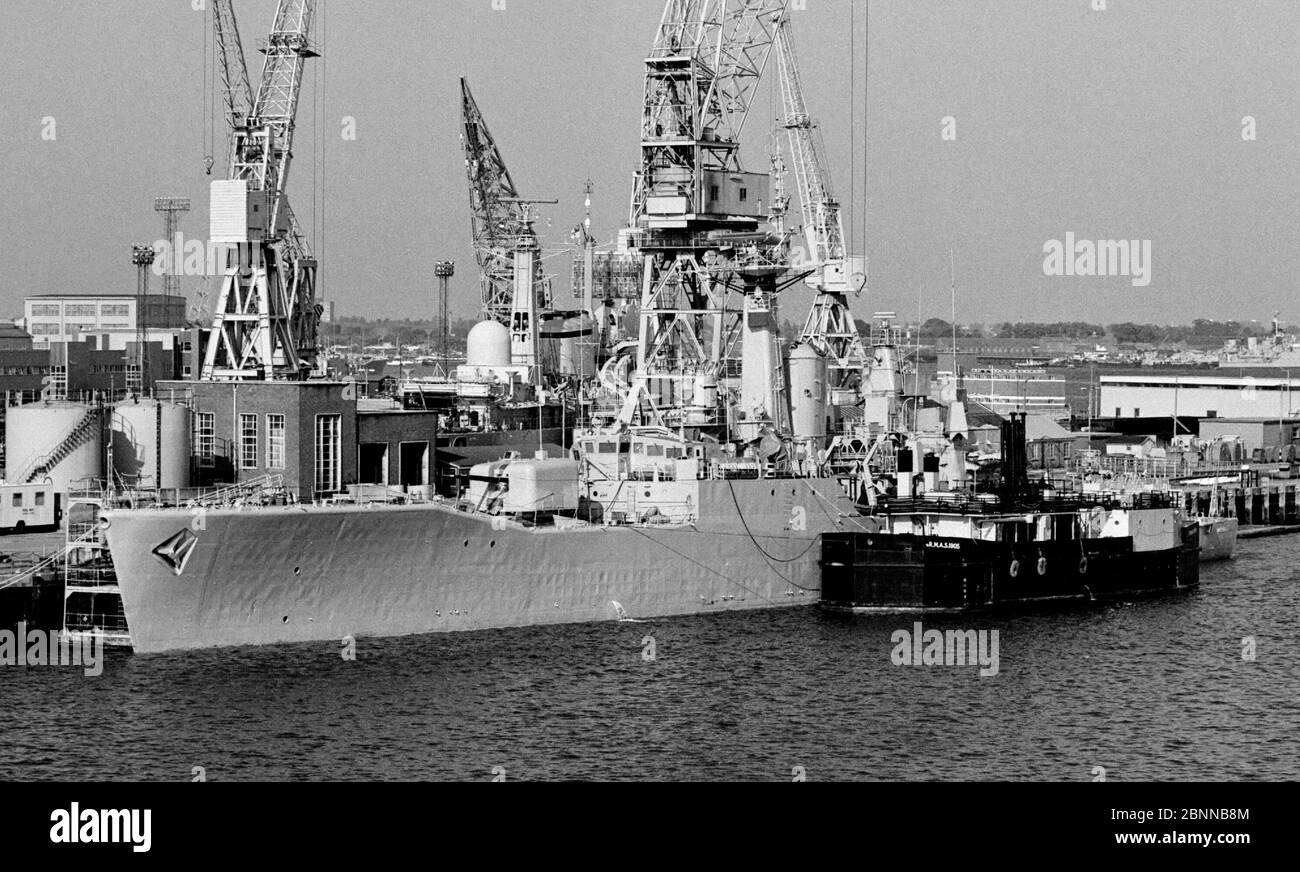 AJAXNTPHOTO. MAY, 1982. PORTSMOUTH; ENGLAND. WHITBY CLASS FRIGATE