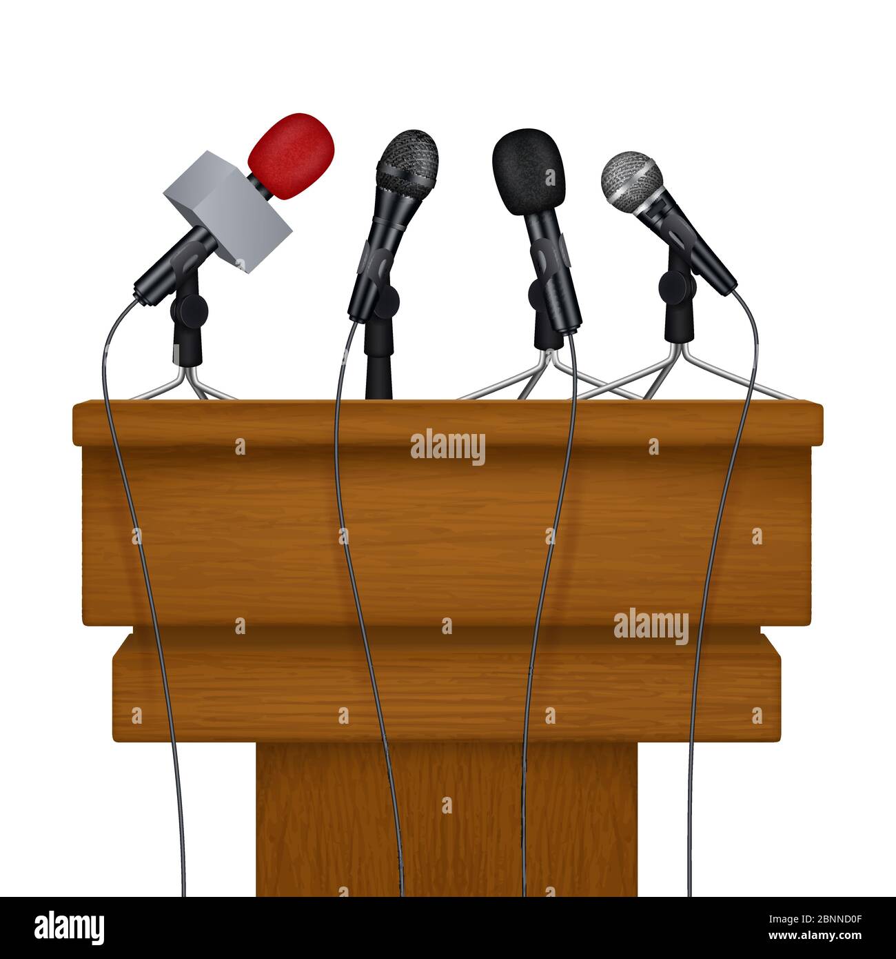 https://c8.alamy.com/comp/2BNND0F/press-conference-stage-meeting-news-media-microphones-vector-realistic-pictures-2BNND0F.jpg