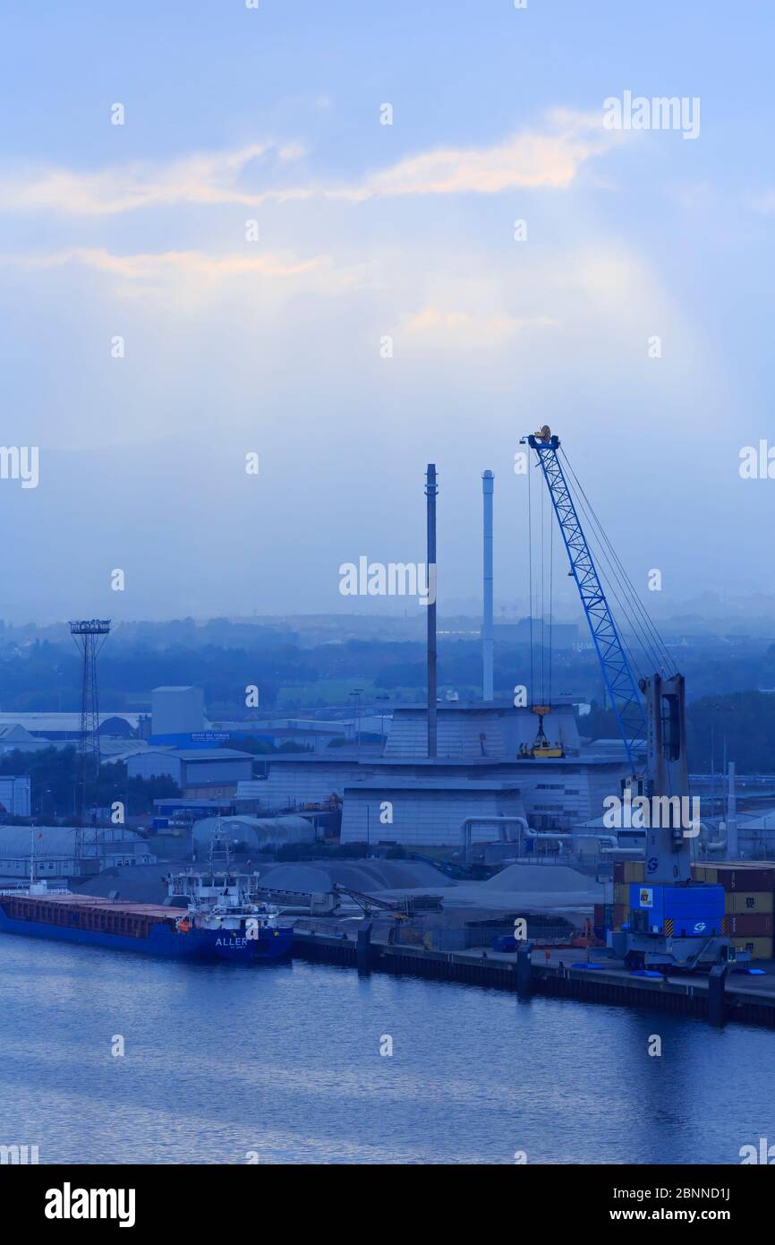 Port of Belfast, Northern Ireland, United Kingdom Stock Photo Alamy