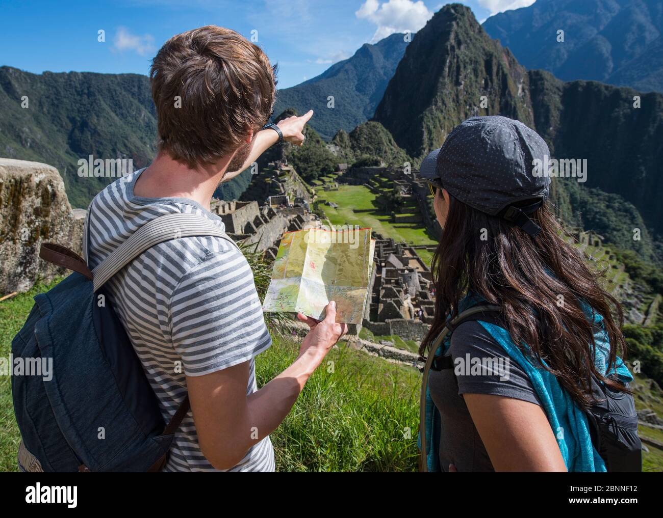 Machu picchu map hi-res stock photography and images - Alamy