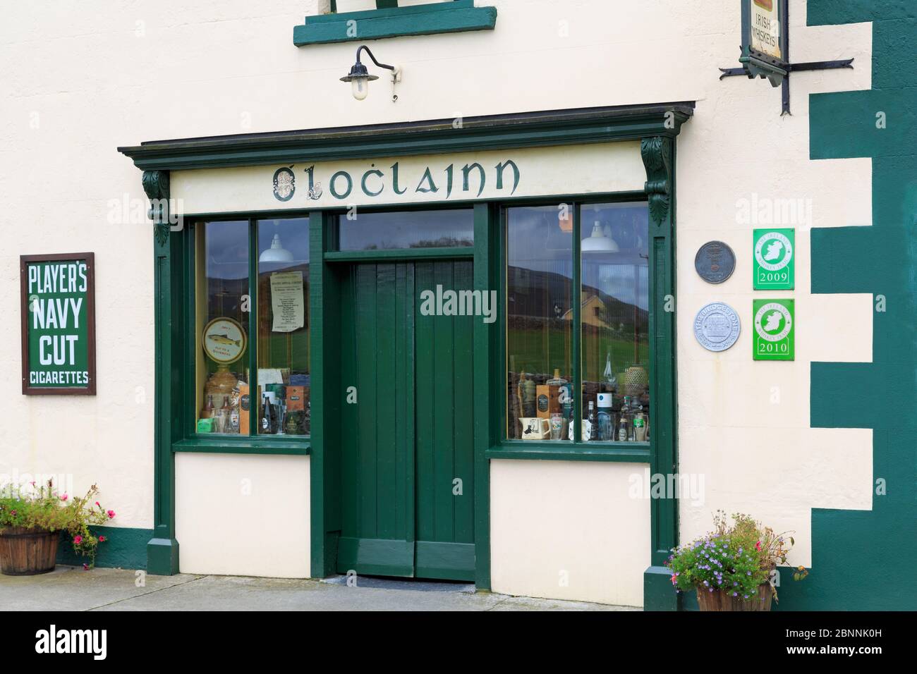 Pub in Ballyvaughan Town,County Clare,Munster,Ireland,Europe Stock Photo
