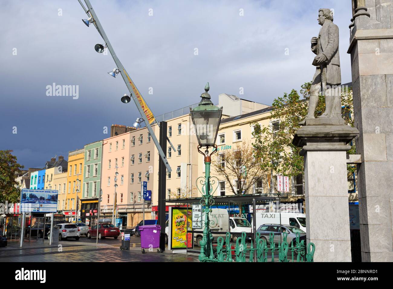 Irish Independance Monument on the Grand Parade,Cork City,County Cork,Munster,Ireland,Europe Stock Photo