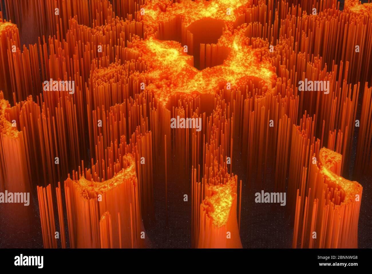 Glowing Fiery Background Burning Firestorm 3d Rendering Computer Digital Drawing Stock Photo Alamy