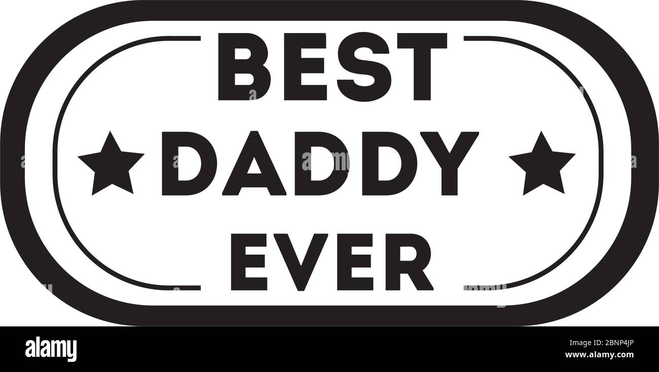 happy fathers day seal line style icon Stock Vector Image & Art - Alamy
