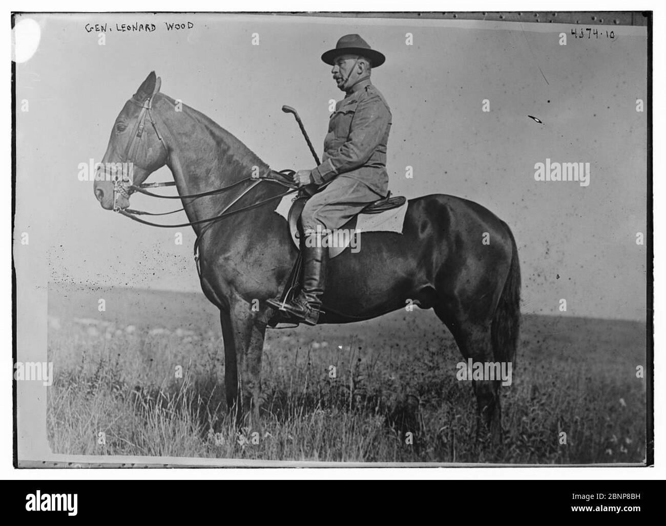 Gen. Leonard Wood (LOC) by The Library of Congress 1 Stock Photo Alamy