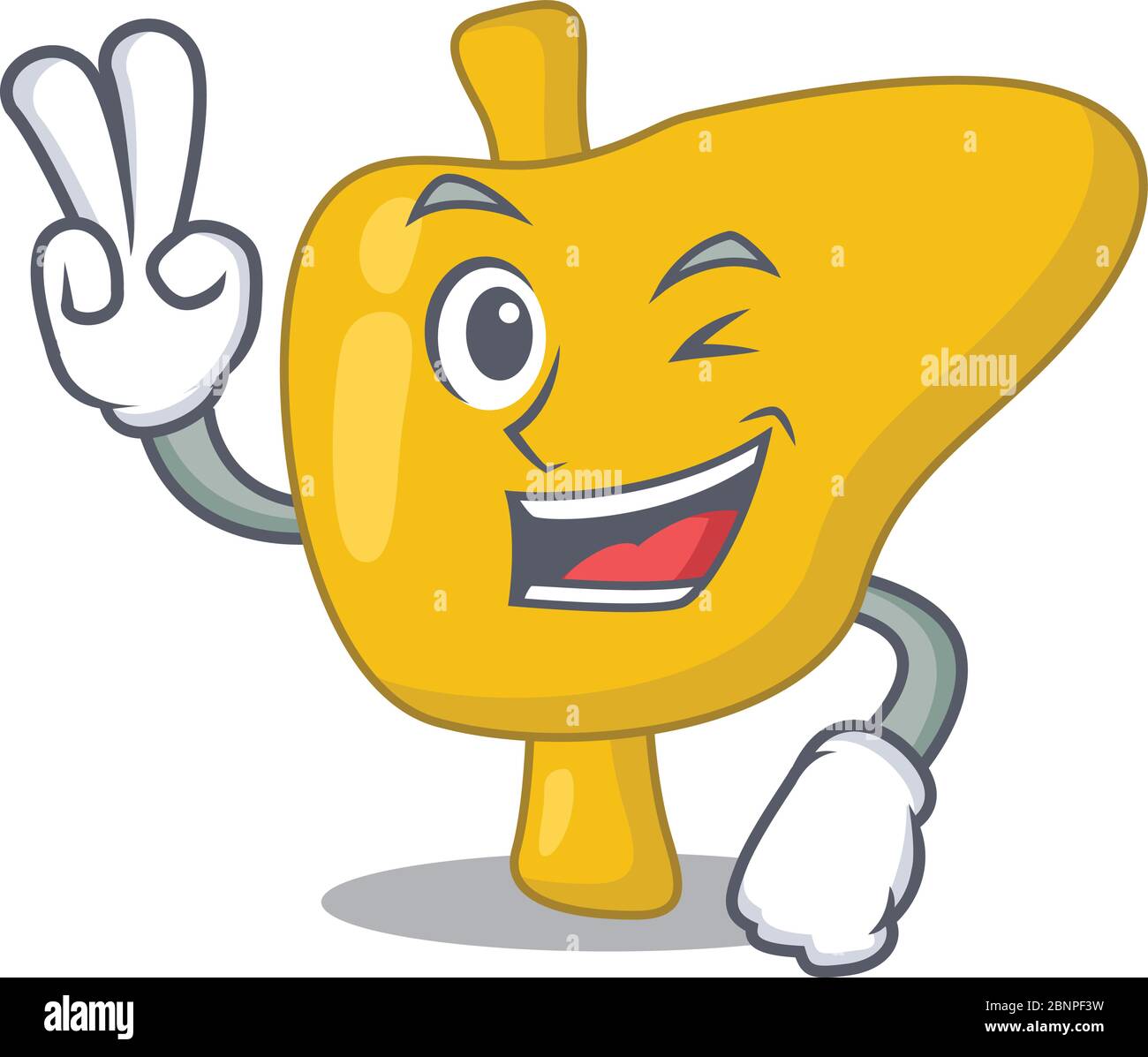 Happy liver cartoon design concept show two fingers Stock Vector Image & Art - Alamy Happy liver cartoon design concept show two fingers Stock Vector Image & Art - Alamy