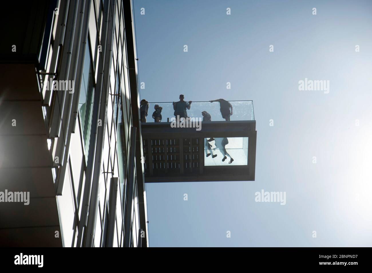 Dänemark, Aarhus, rooftop bar Salling department store Stock Photo