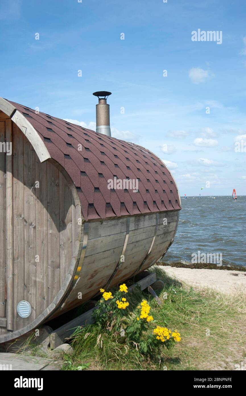 Wooden circular hut hi-res stock photography and images - Alamy