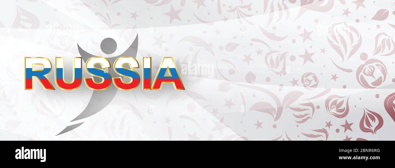 Paper art of Russian with modern and traditional elements, Vector ...