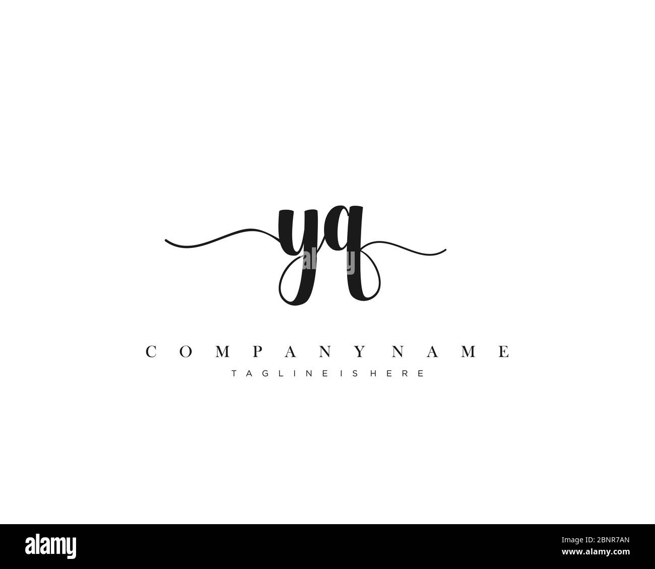 Yq Initial Handwriting Logo Vector Stock Vector Image Art Alamy Yq Initial Handwriting Logo Vector Stock Vector Image Art Alamy
