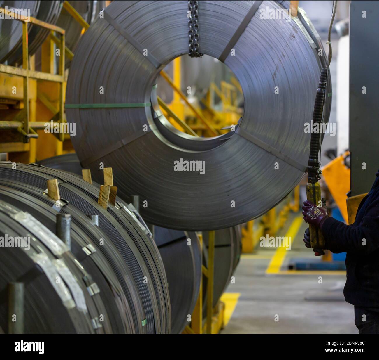 industrial iron machine parts details Stock Photo Alamy
