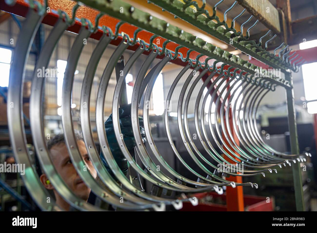 industrial iron machine parts details Stock Photo Alamy