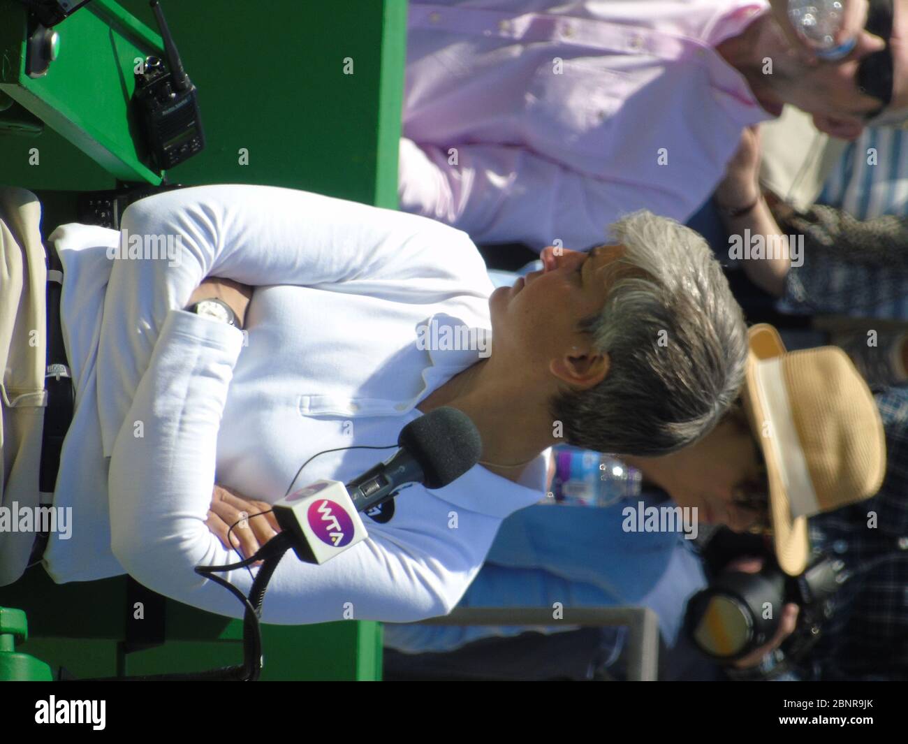 Lady tennis chair umpires hires stock photography and images Alamy