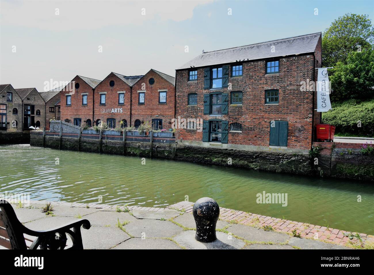 Newport Quay Arts Centre, Newport, Isle of Wight Stock Photo Alamy
