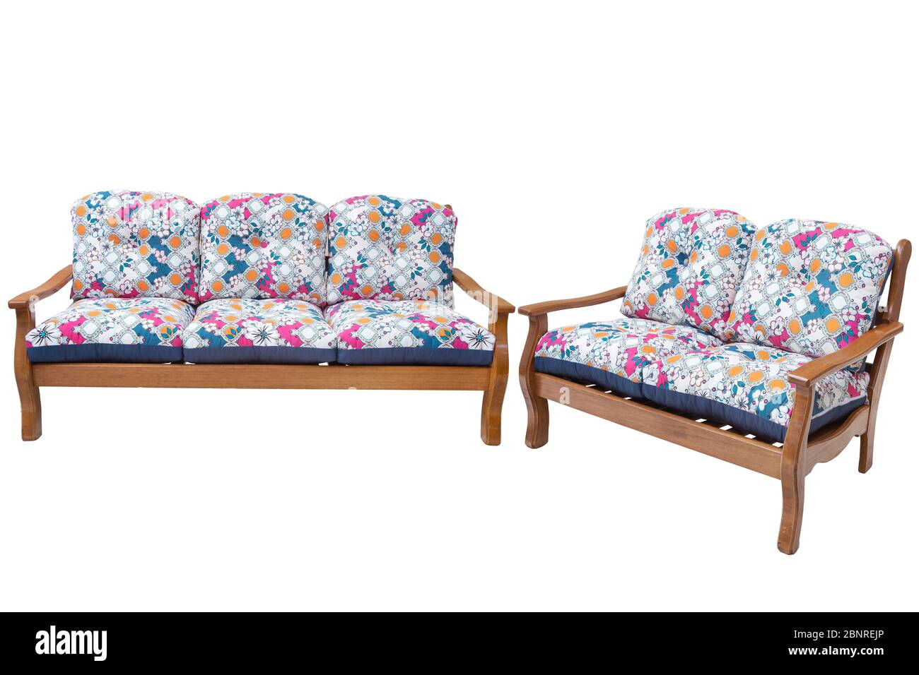 Garden Furniture isolated on white background Stock Photo - Alamy