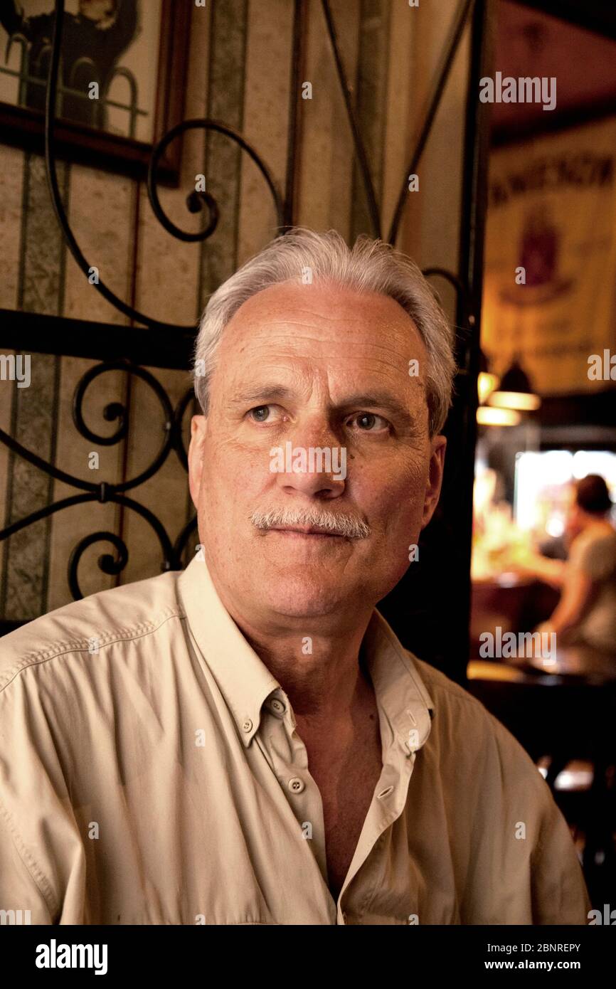 Middle-aged man, portrait Stock Photo