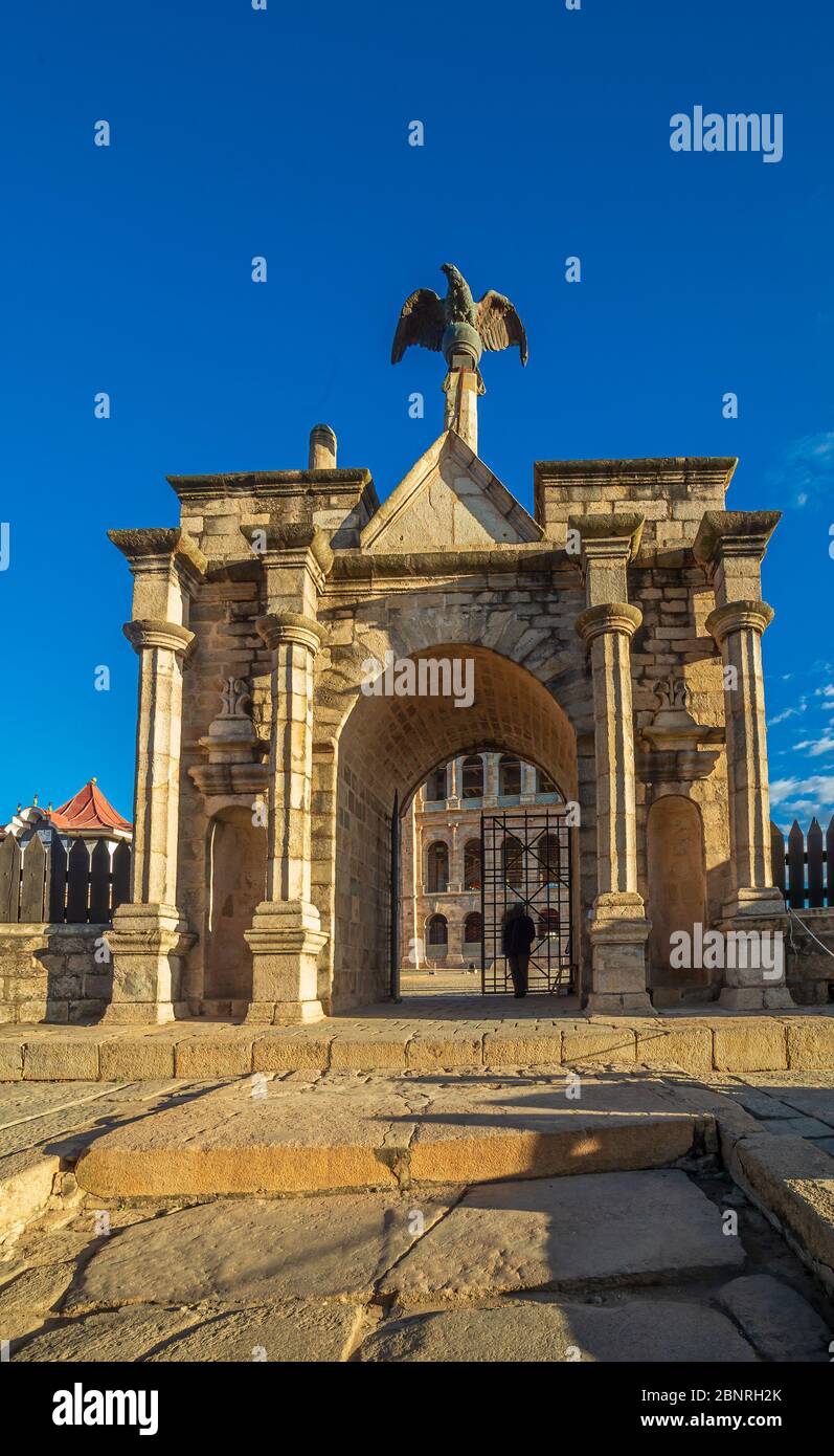 Royal palace complex - Rova of Antananarivo, Madagascar Stock Photo