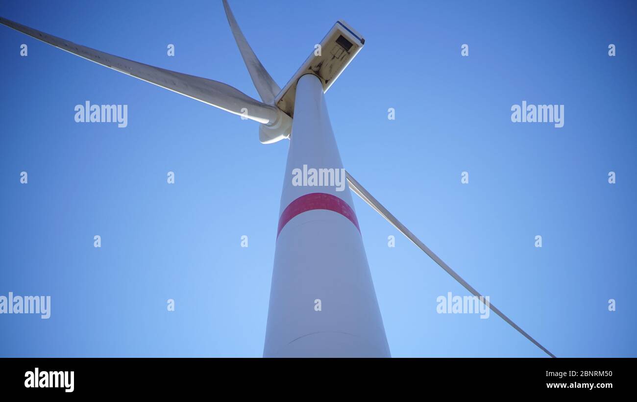 Wind Turbines Kaiserslautern Germany Stock Photo Alamy