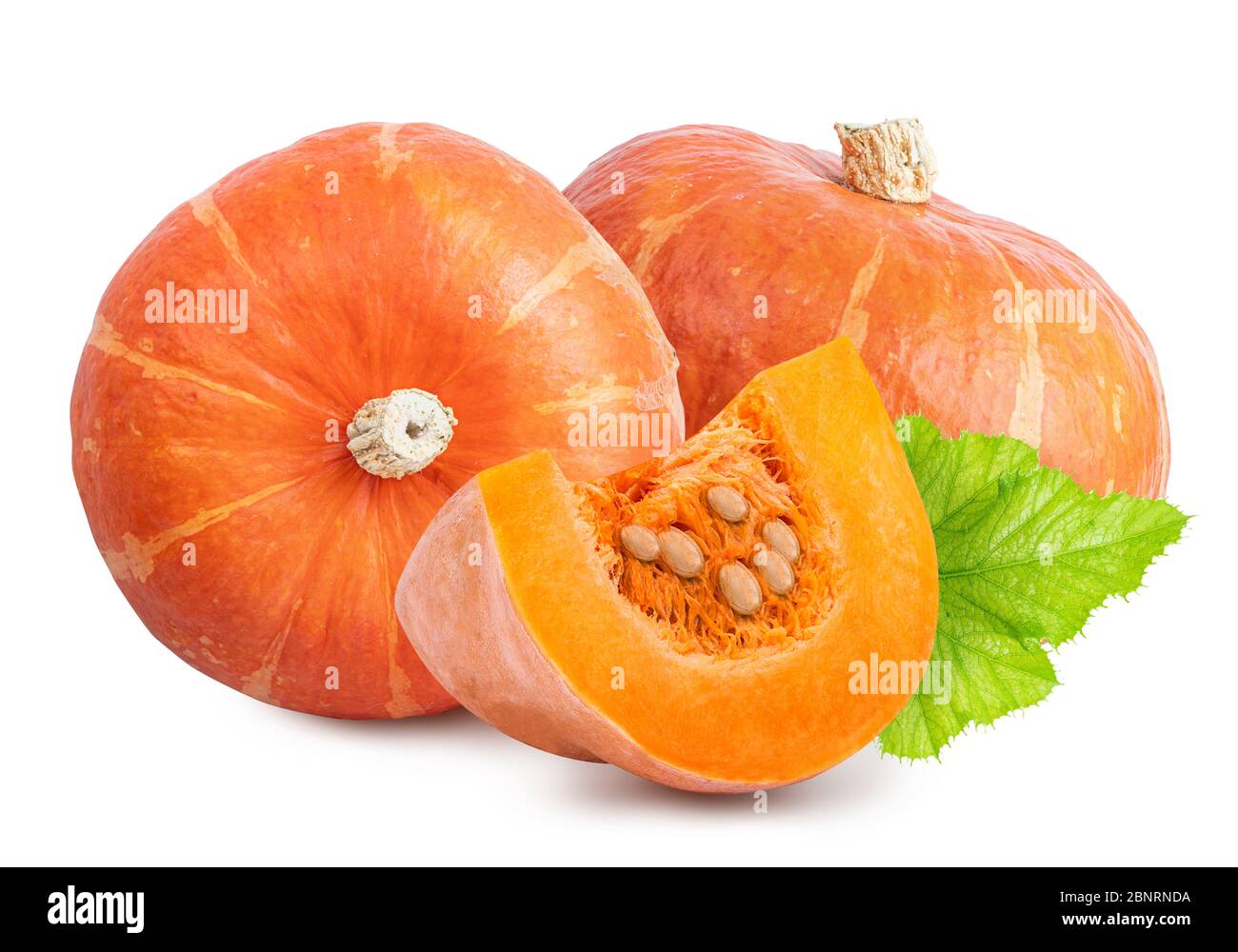 Set of pumpkins isolated on white background Stock Photo - Alamy