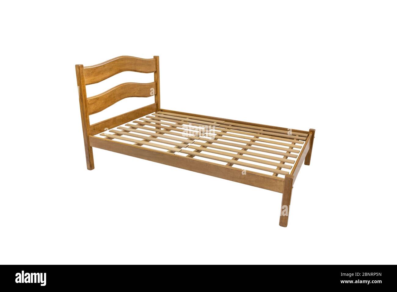 wooden cot double
