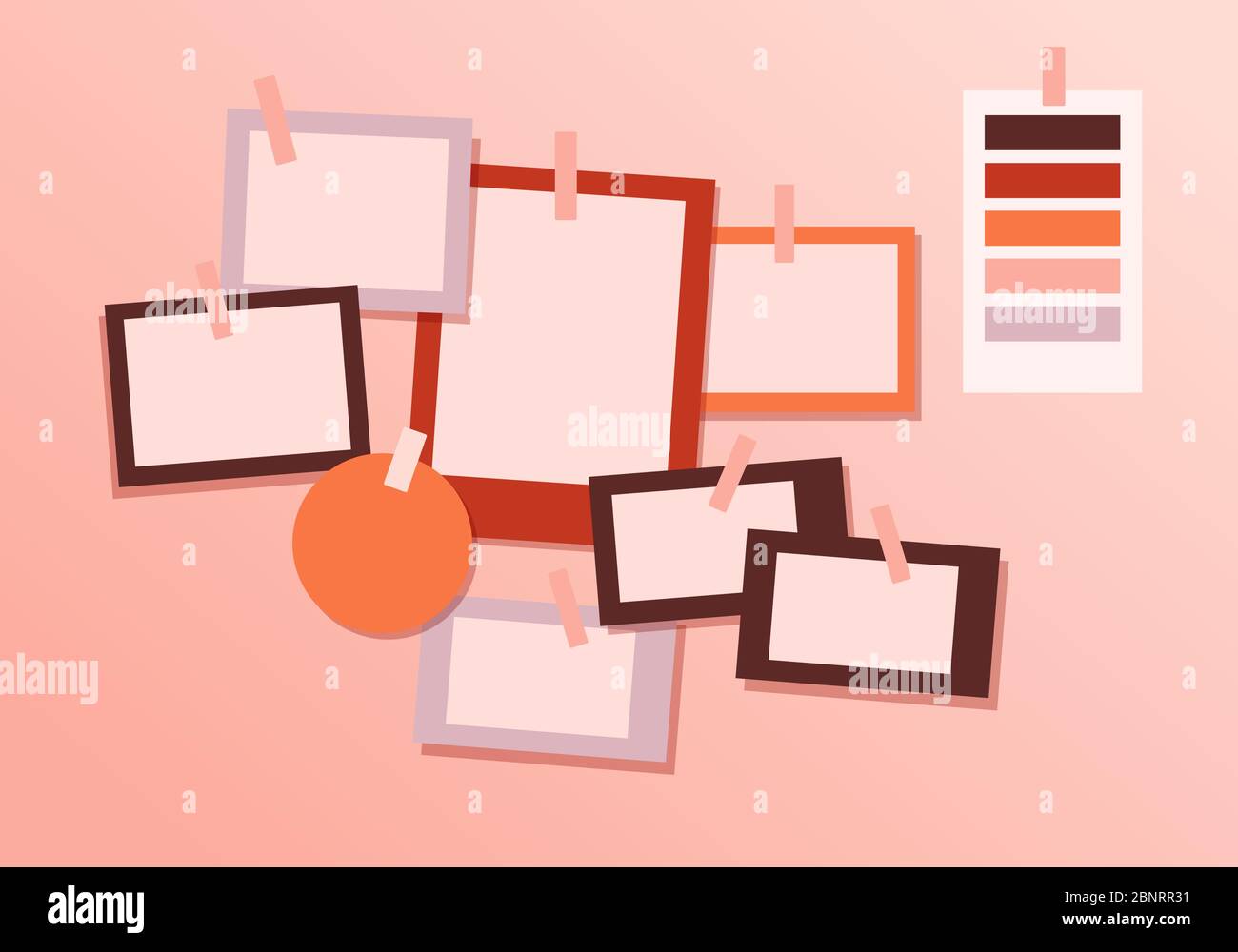 Interior Design Mood Board High Resolution Stock Photography And Images Alamy