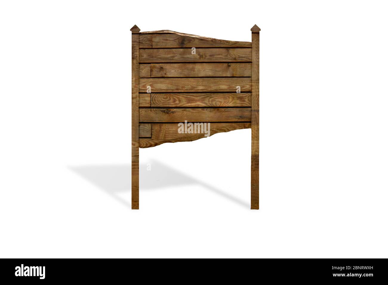 Big blank wooden billboard in isolated backround Stock Photo - Alamy