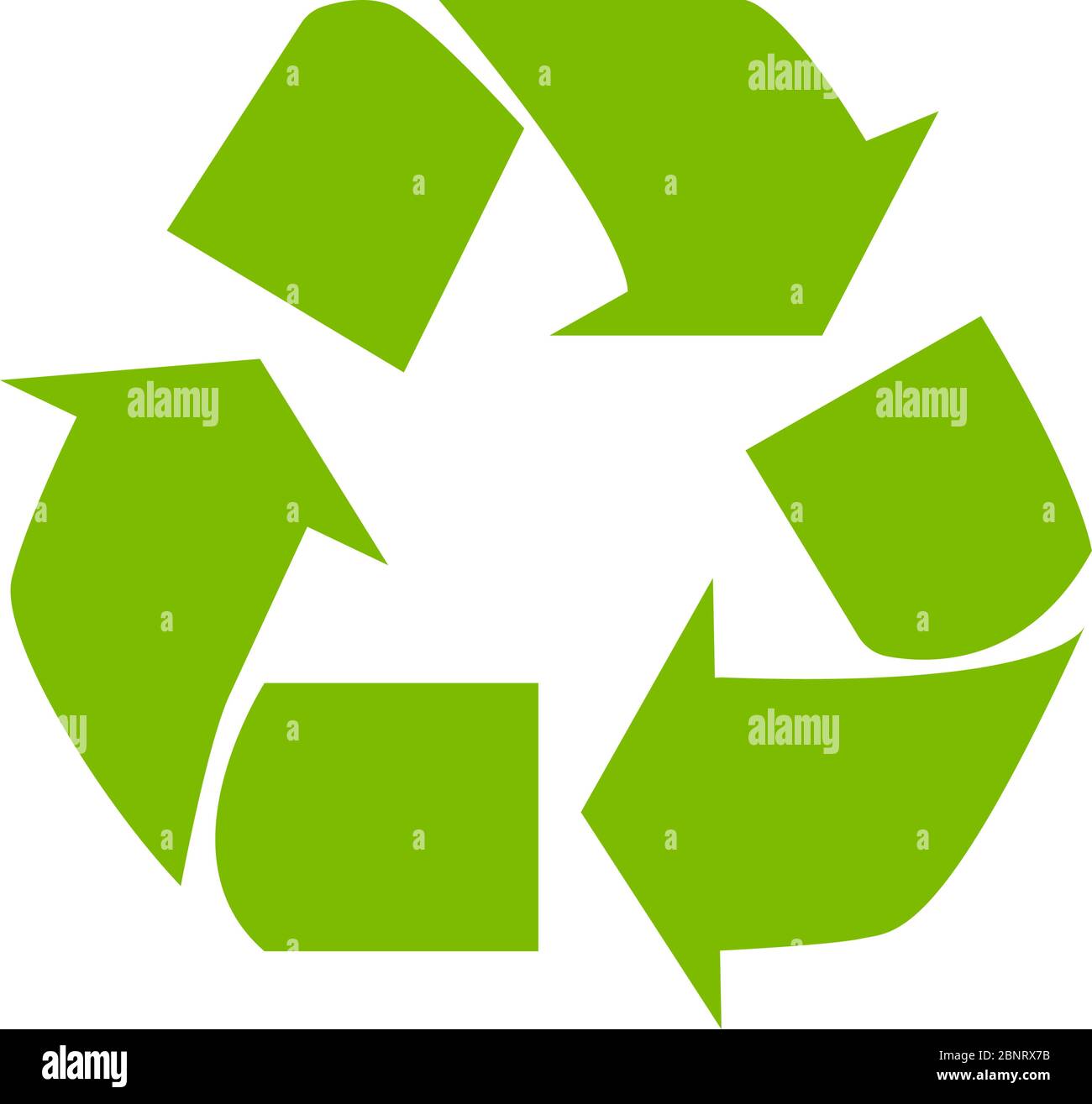 Recycle icon vector graphics design. Green color. Perfect for business