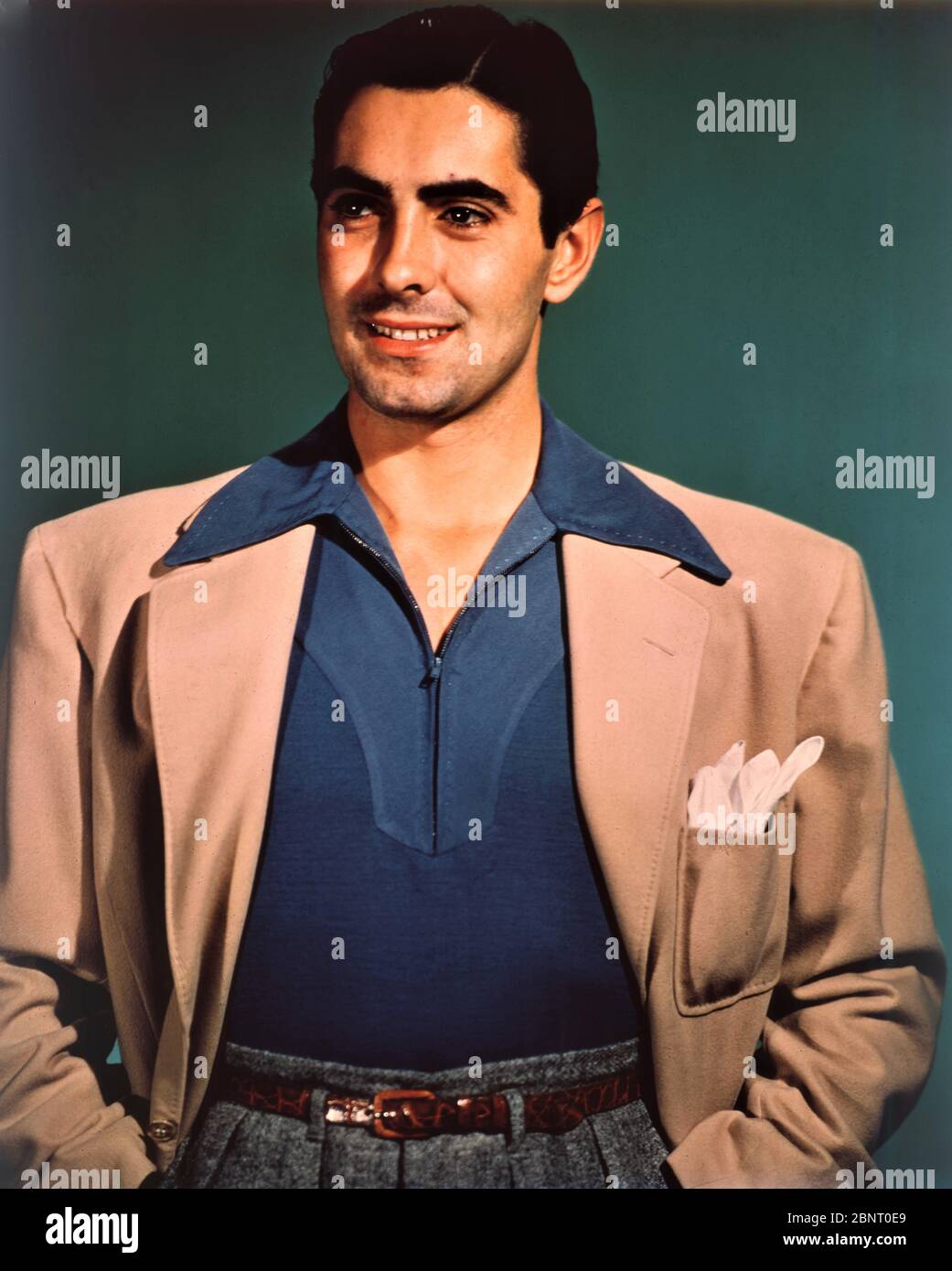 Tyrone power, swashbuckler hi-res stock photography and images - Alamy