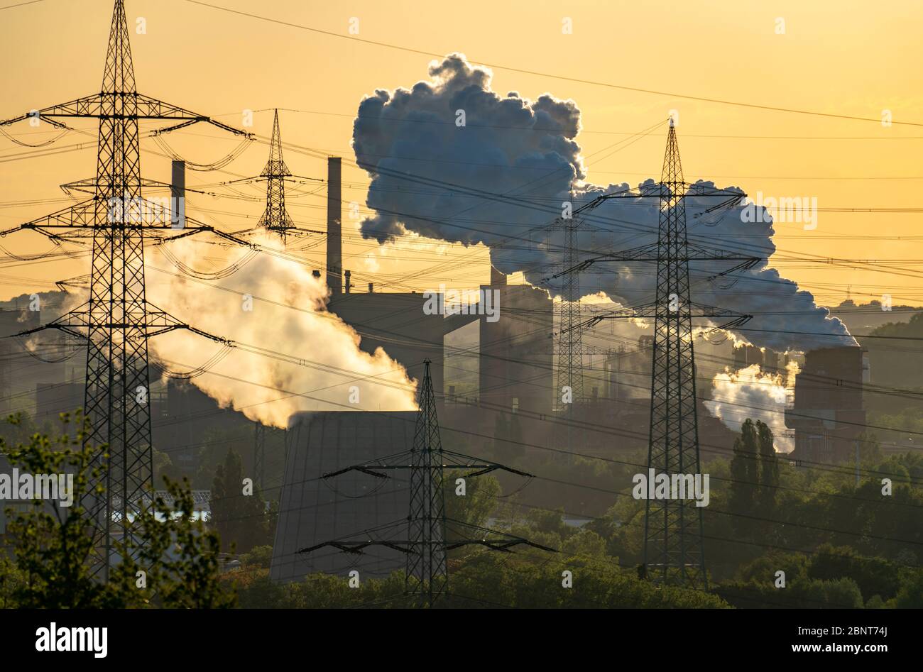 Panorama view power plant hi res stock photography and images Alamy