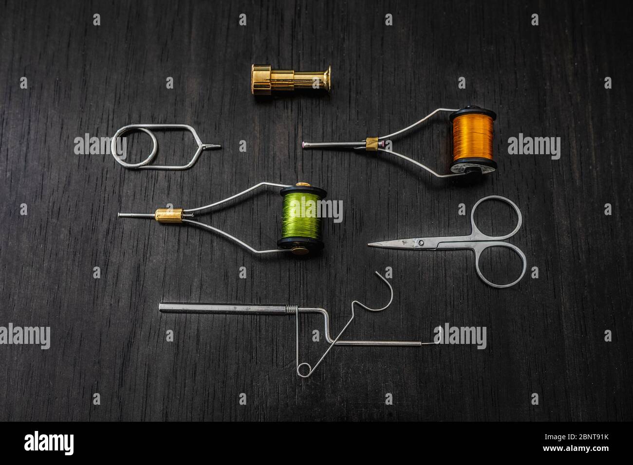 Fly tying tools hi-res stock photography and images - Alamy