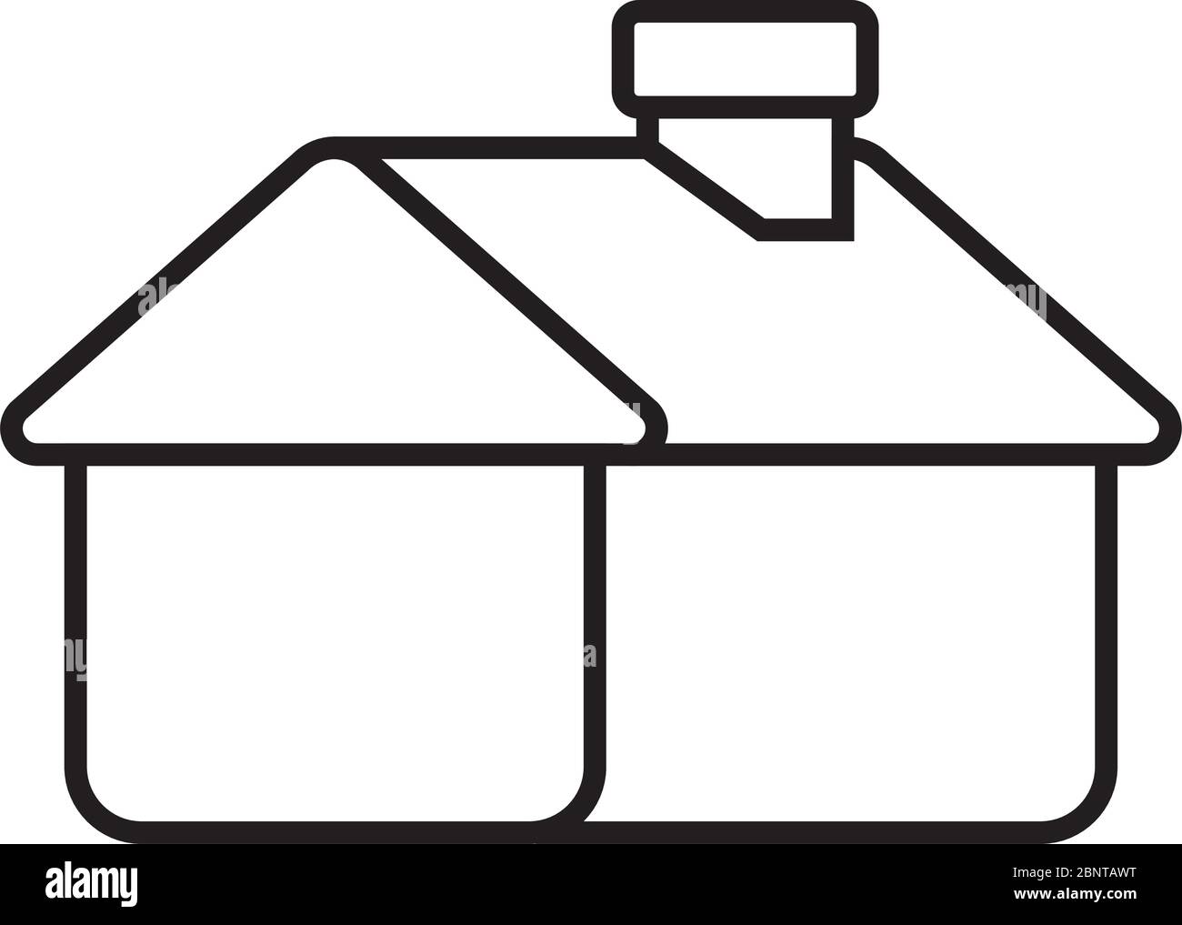Isolated house icon vector design Stock Vector Image & Art - Alamy