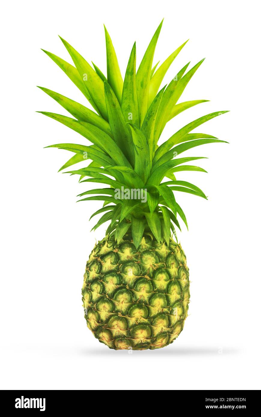 Pineapple isolated on white background Stock Photo