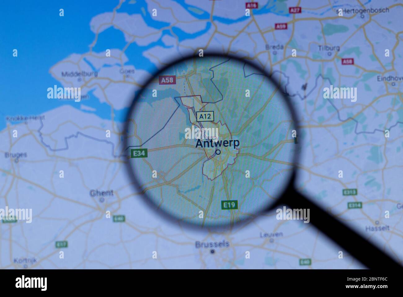 Page 2 Map Of Antwerp High Resolution Stock Photography And Images Alamy