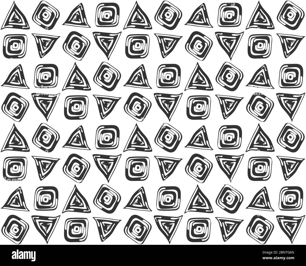 Vector seamless pattern of arbitrary shapes for background, banner, screen saver, and design. Vector illustration for texture, textiles or packaging, Stock Vector