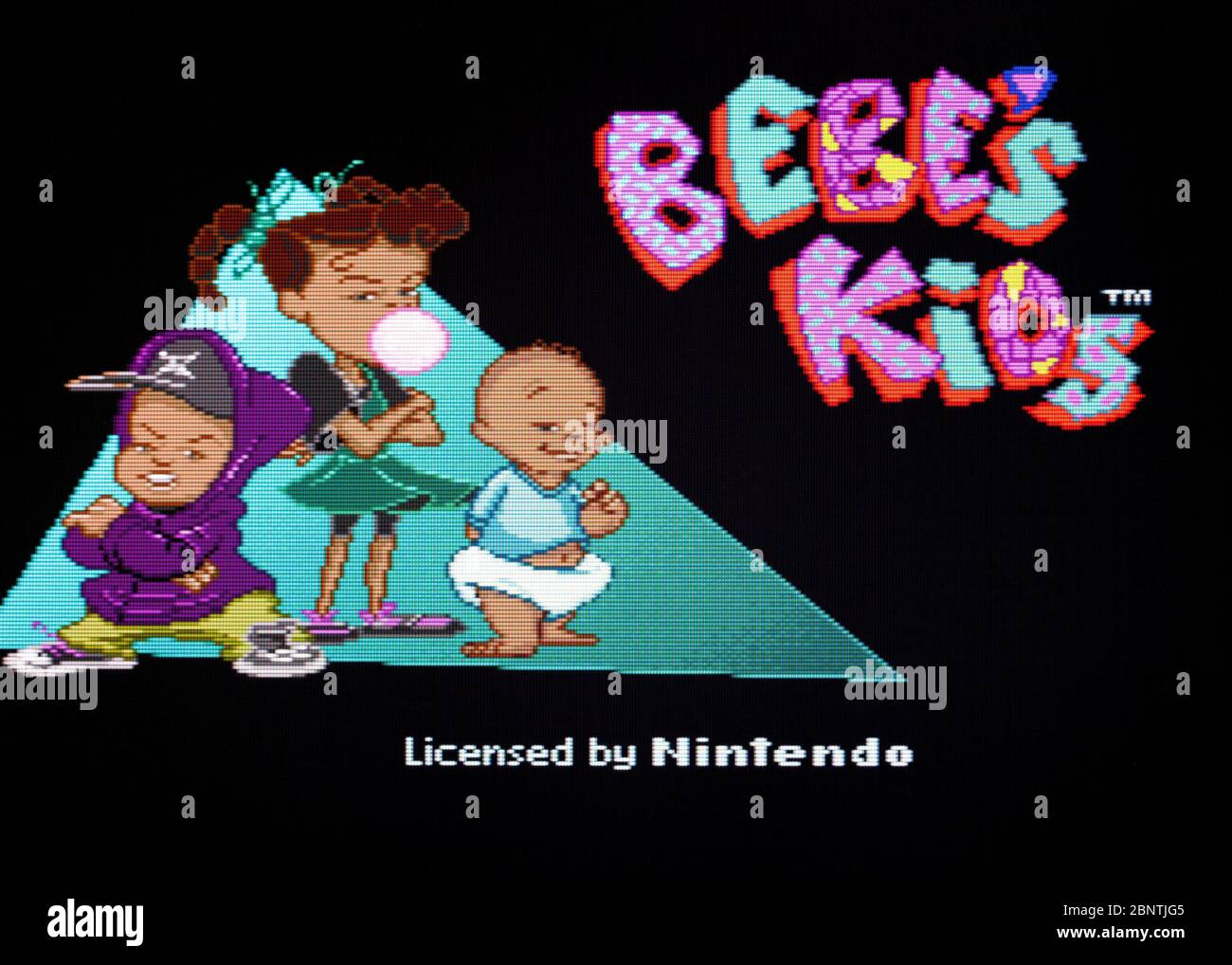Bebe's Kids - SNES Super Nintendo - Editorial use only Stock Bebe's Kids - SNES Super Nintendo - Editorial use only Stock