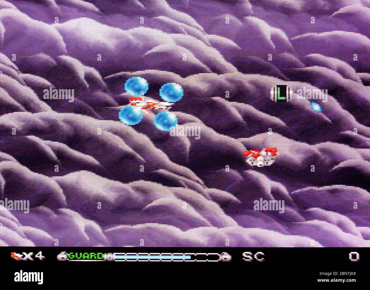 Biometal Bio Metal Shoot SFC Super Famicom Japan Import Complet Boîte