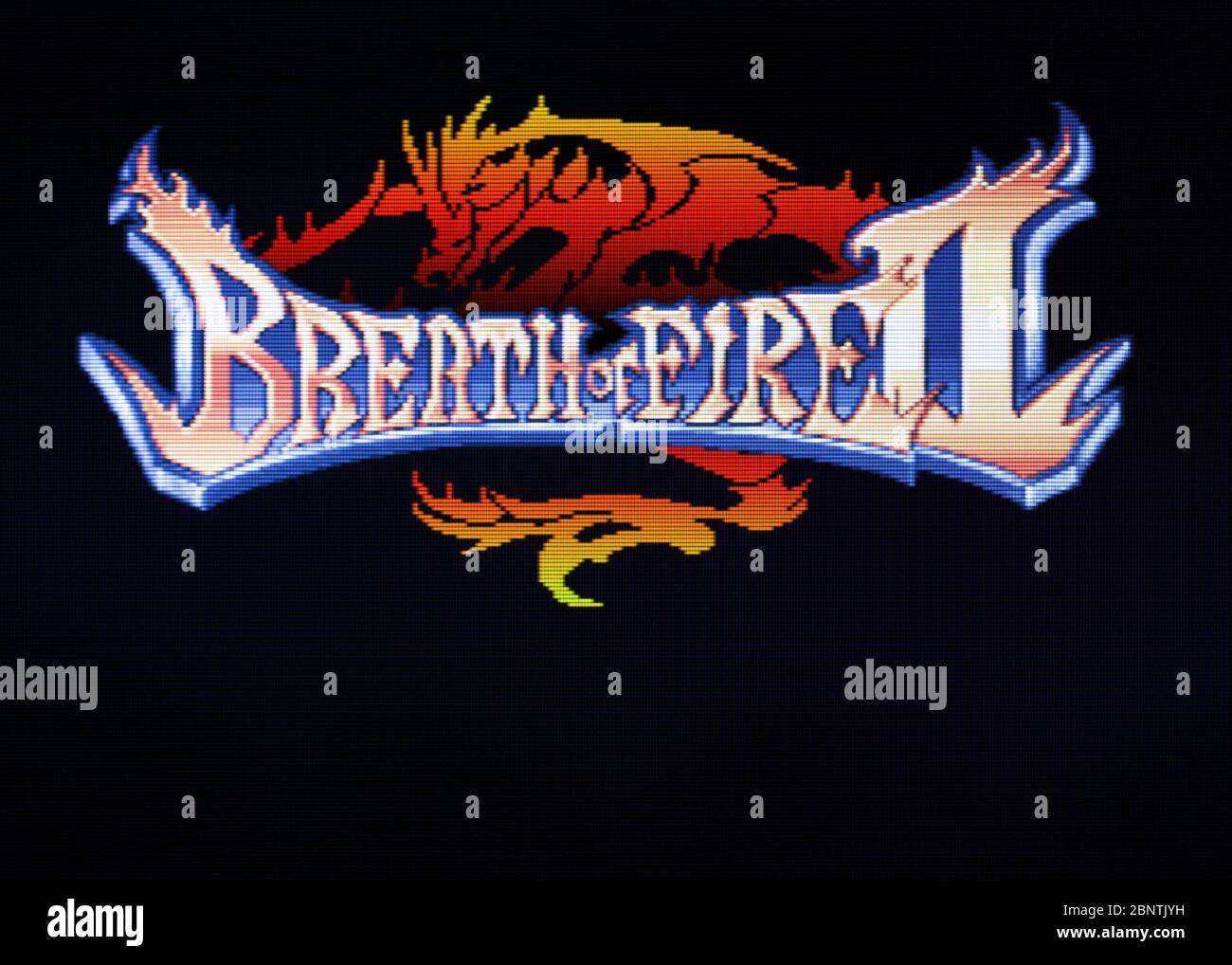 Breath of Fire II 2 SNES Super Nintendo Editorial use only Stock Photo Alamy