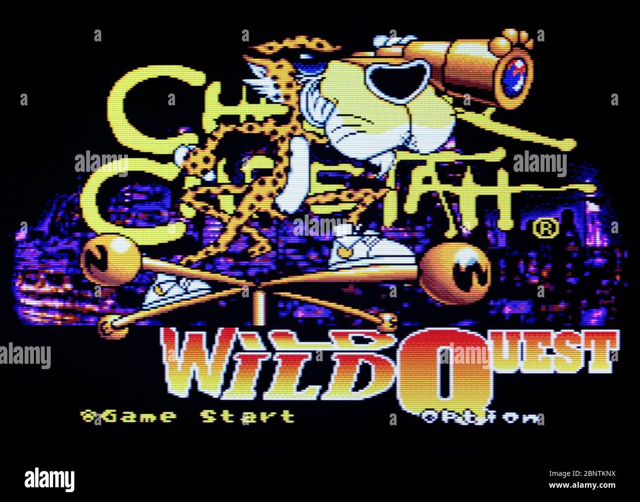 Chester Cheetah Wild Wild Quest SNES Super Nintendo Editorial use