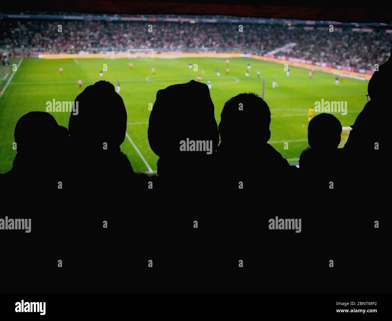 fans football stadium Stock Photo Alamy